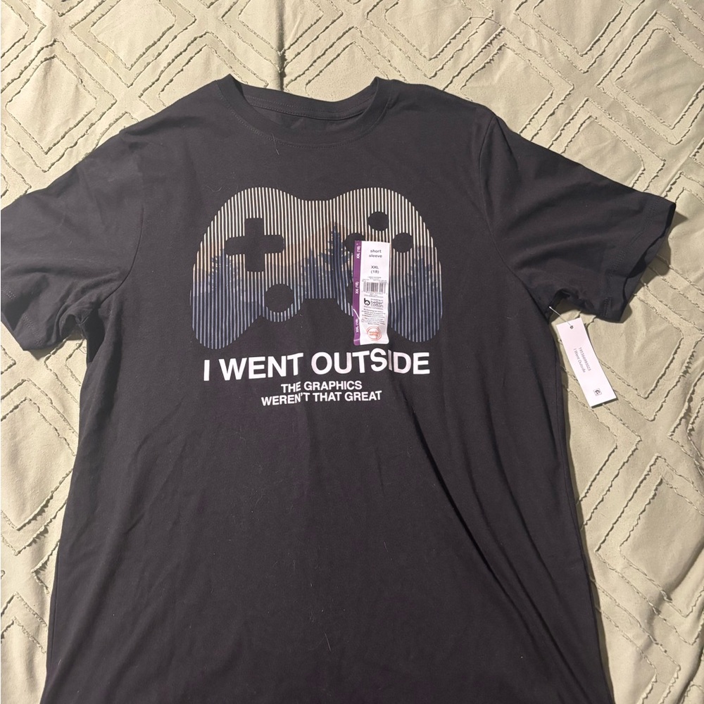 Gaming Controller Graphic Tee - Black
